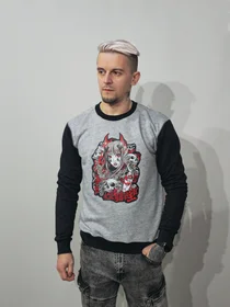 Прикольные футболки: Свитшот Anime Devil